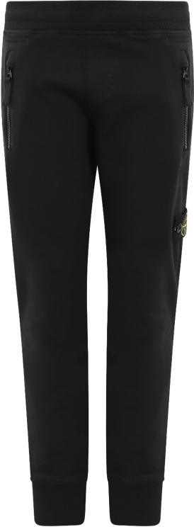 Stone Island Junior Kids Fleece Pants Zwart