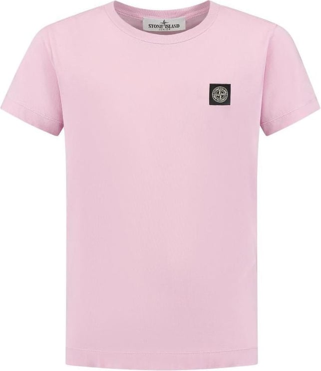 Stone Island Junior T Shirt Roze