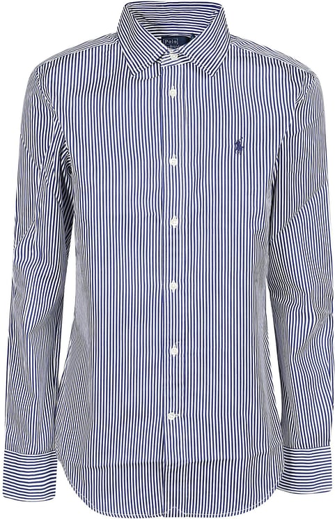 Ralph Lauren Long Sleeve Button Front Shirt White Wit