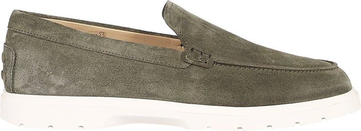 Tod's 59k Loafers Green Groen