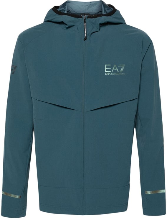 EA7 Coats Green Groen