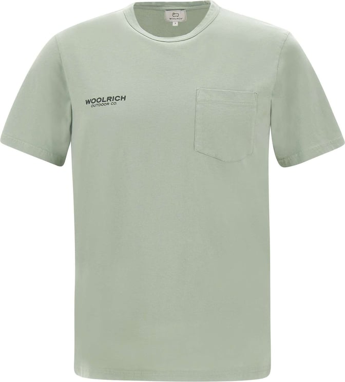 Woolrich T-shirts And Polos Green Groen