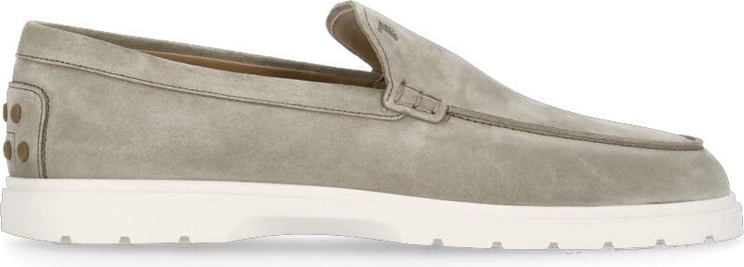 Tod's Flat Shoes Grey Grey Zwart