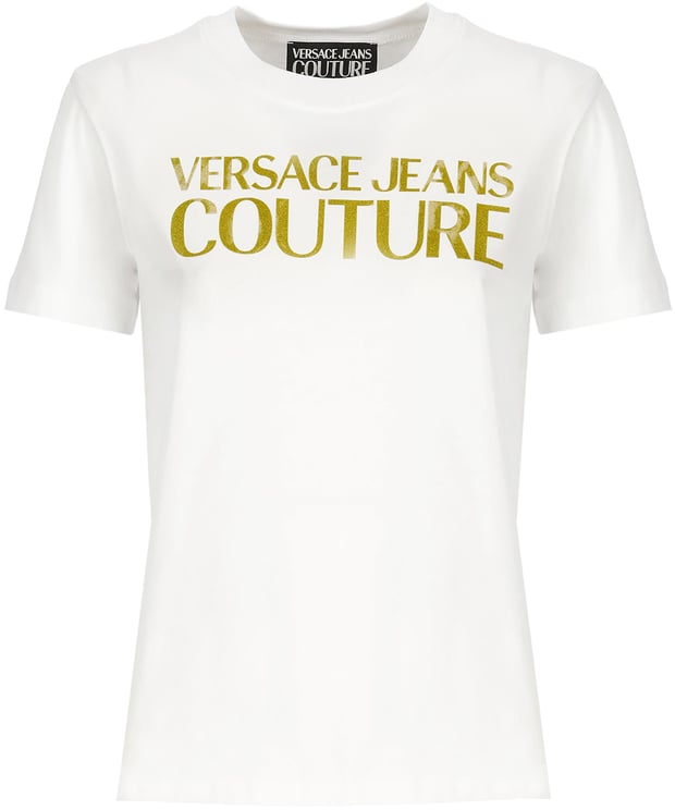 Versace Jeans Couture T-shirts And Polos White Neutraal