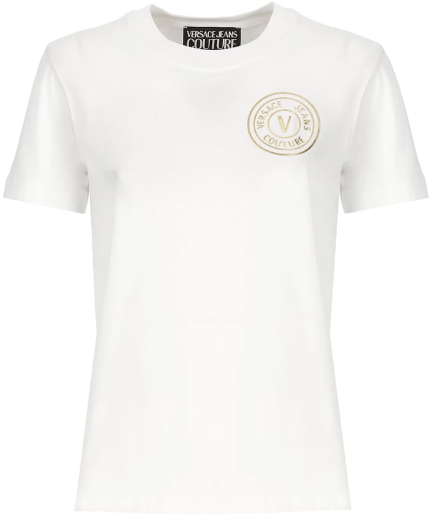 Versace Jeans Couture T-shirts And Polos White Neutraal