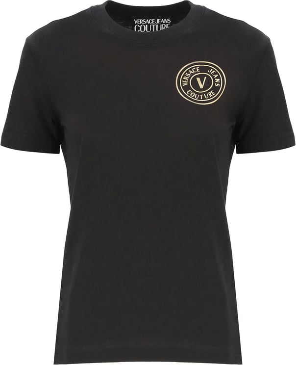 Versace Jeans Couture T-shirts And Polos Black Zwart