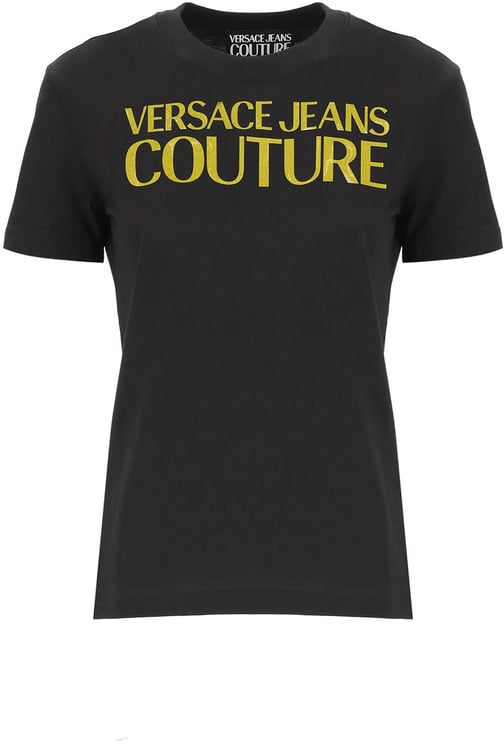 Versace Jeans Couture T-shirts And Polos Black Zwart