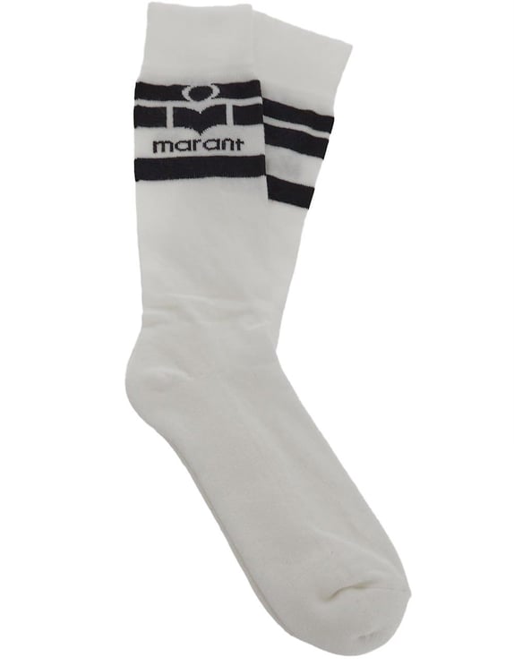 Isabel Marant Cotton Socks Wit