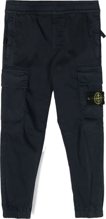 Stone Island pantalone regular tapered darkblue (navy) Blauw