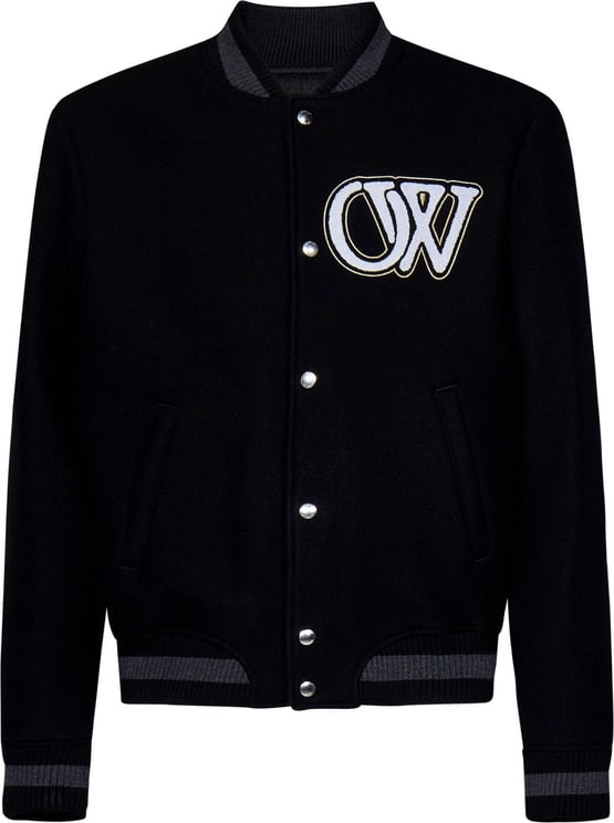 OFF-WHITE Off-white Coats Black Zwart