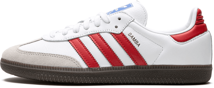 Adidas Adidas Samba OG White Red Wit