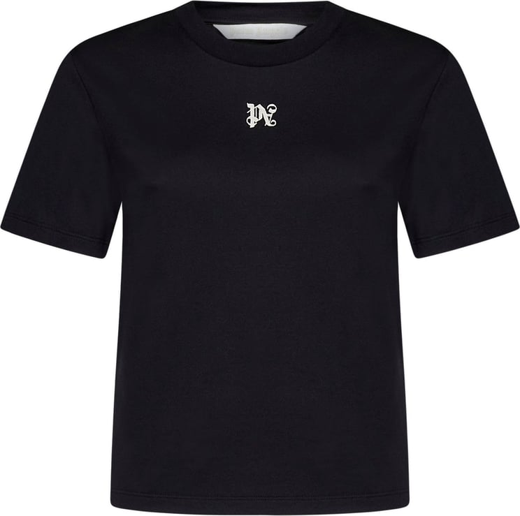 Palm Angels Palm Angels T-shirts and Polos Black Zwart