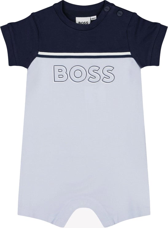 Hugo Boss Boss Baby Jongens Boxpakje Licht Blauw Blauw