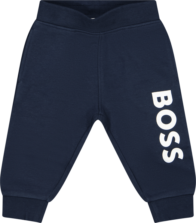Hugo Boss Boss Baby Jongens Broekje Navy Blauw