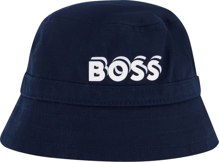 Hugo Boss Boss Baby Jongens Hoedje Licht Blauw Blauw