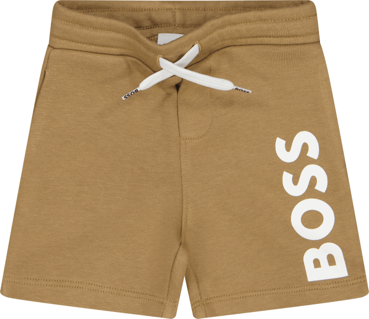 Hugo Boss Boss Baby Jongens Shorts Beige Beige