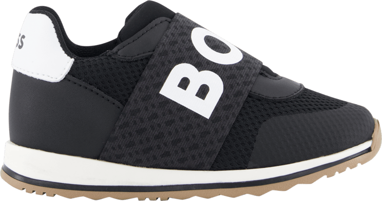 Hugo Boss Boss Kinder Jongens Sneakers Zwart Zwart