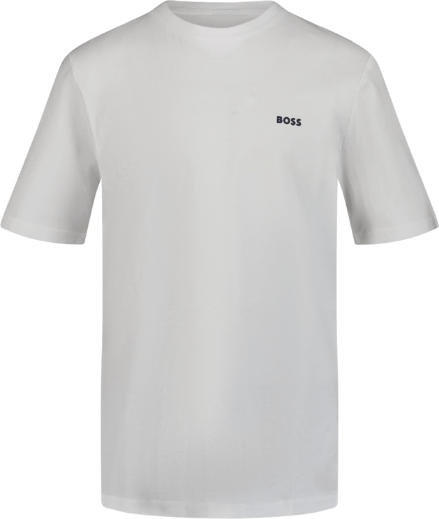 Hugo Boss Boss Kinder Jongens T-Shirt Wit Wit