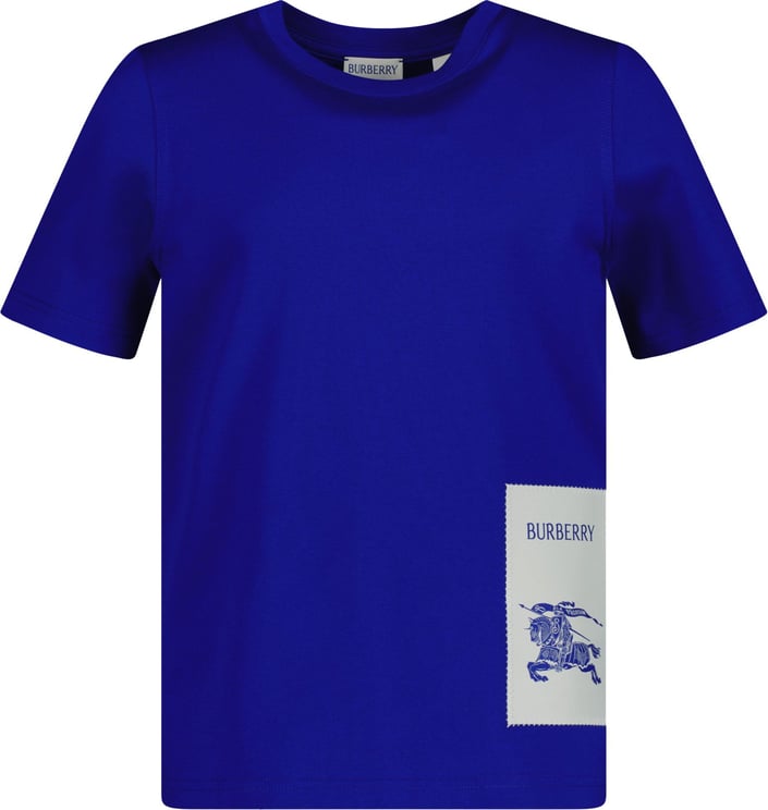 Burberry Burberry Kinder Jongens T Shirt Cobalt Blauw Blauw