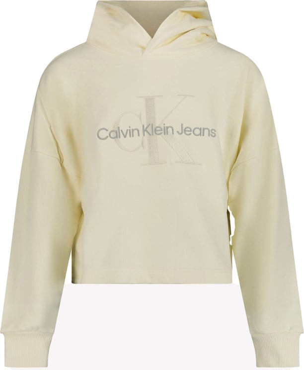 Calvin Klein Calvin Klein Kinder Meisjes Trui Licht Beige Beige