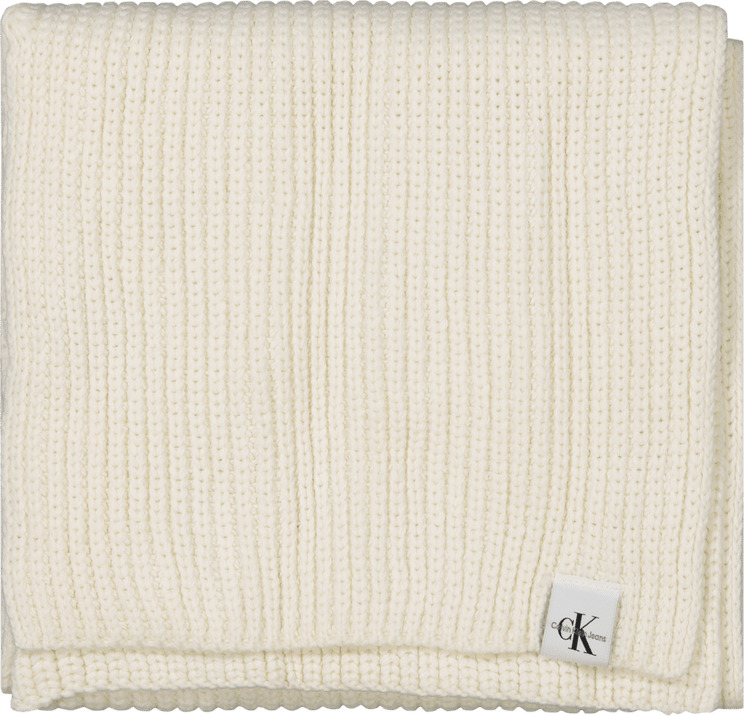 Calvin Klein Calvin Klein Kinder Unisex Sjaals Off White Wit