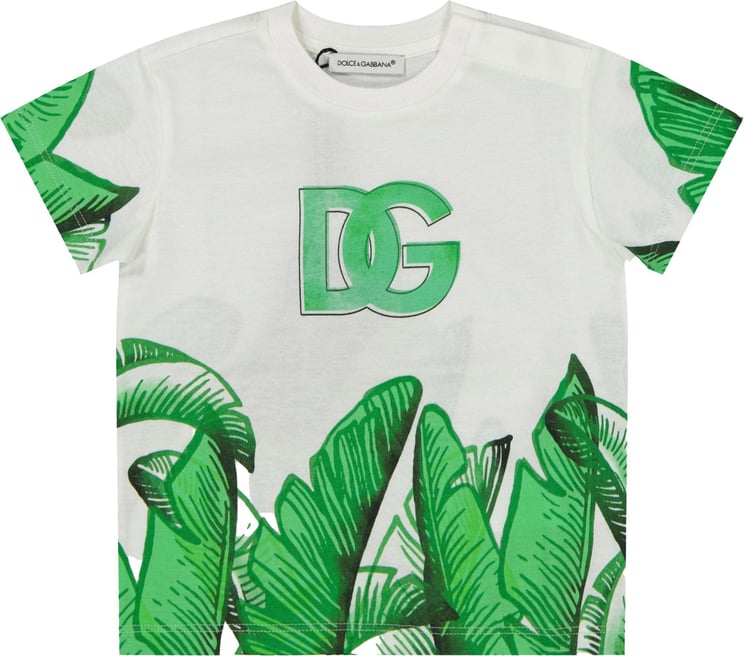 Dolce & Gabbana Dolce & Gabbana Baby Jongens T-Shirt Wit Wit