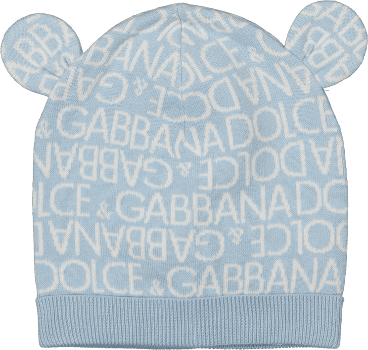 Dolce & Gabbana Dolce & Gabbana Baby Unisex Muts Licht Blauw Blauw