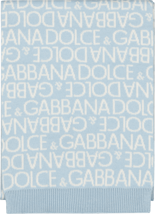 Dolce & Gabbana Dolce & Gabbana Baby Unisex Sjaals Licht Blauw Blauw