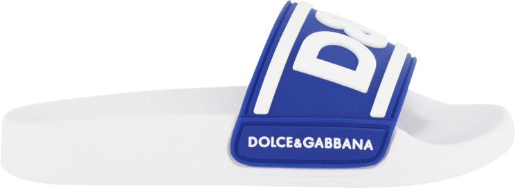 Dolce & Gabbana Dolce & Gabbana Kinder Jongens Slippers Blauw Blauw