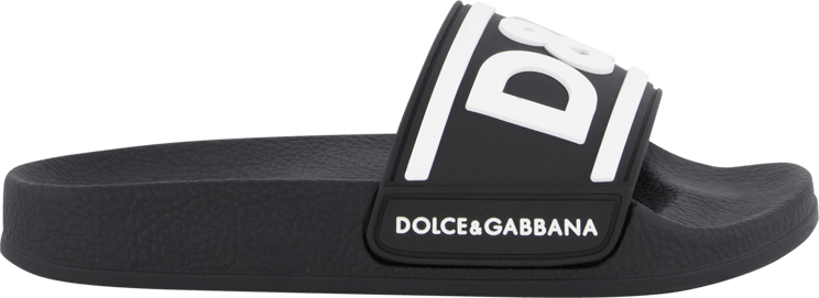 Dolce & Gabbana Dolce & Gabbana Kinder Jongens Slippers Zwart Zwart