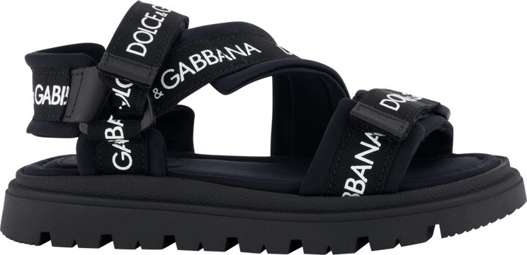 Dolce & Gabbana Dolce & Gabbana Kinder Unisex Sandalen Zwart Zwart