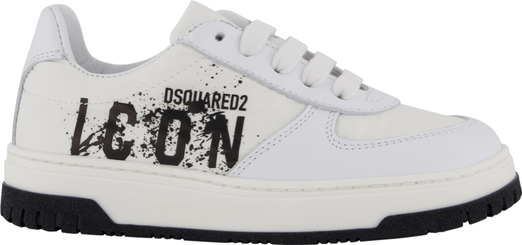Dsquared2 Dsquared2 Kinder Unisex Sneakers Wit Wit