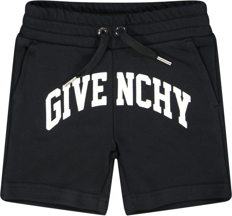 Givenchy Givenchy Baby Jongens Shorts Zwart Zwart