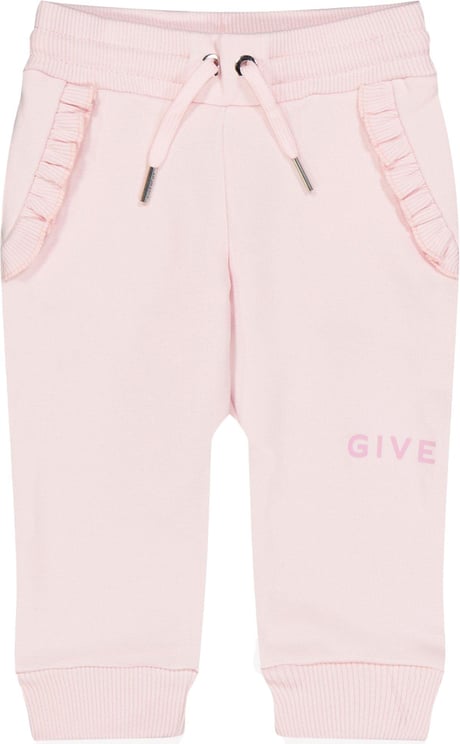 Givenchy Givenchy Baby Meisjes Broekje Licht Roze Roze