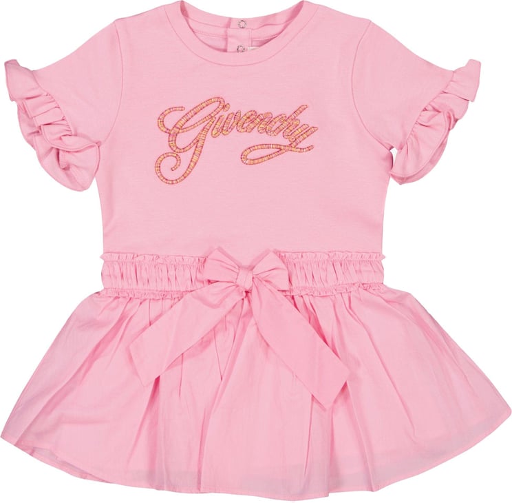 Givenchy Givenchy Baby Meisjes Jurkje Roze Roze