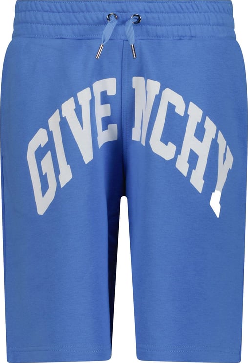Givenchy Givenchy Kinder Jongens Shorts Blauw Blauw