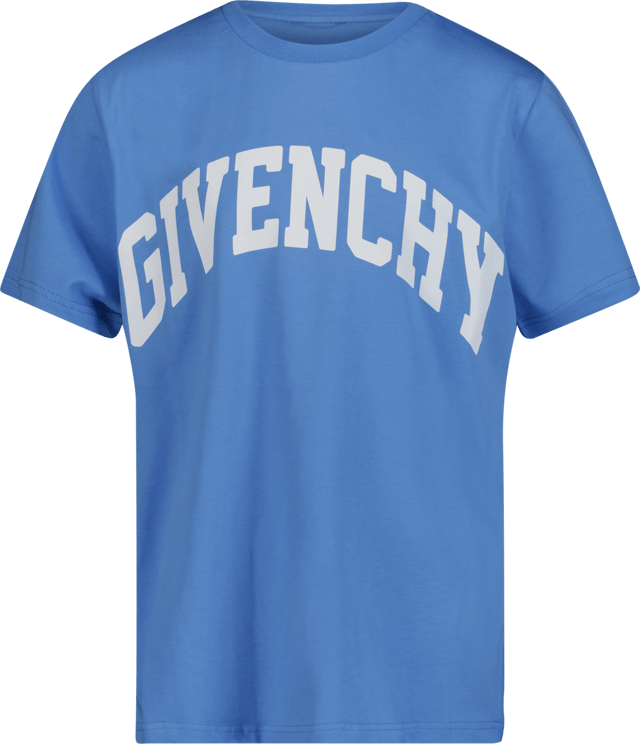 Givenchy Givenchy Kinder Jongens T-Shirt Blauw Blauw