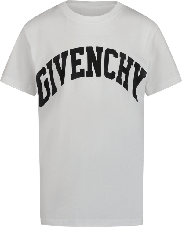 Givenchy Givenchy Kinder Jongens T-Shirt Wit Wit