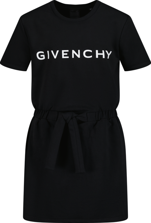 Givenchy Givenchy Kinder Meisjes Jurk Zwart Zwart