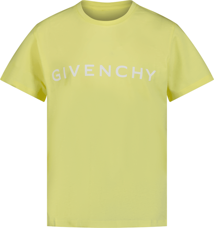 Givenchy Givenchy Kinder Meisjes T-Shirt Geel Geel