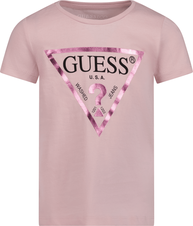 Guess Guess Kinder Meisjes T-Shirt Roze Roze