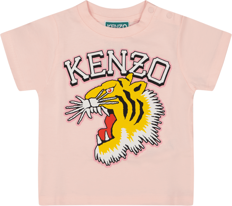 Kenzo Kenzo kids Baby Meisjes T-Shirt Licht Roze Roze