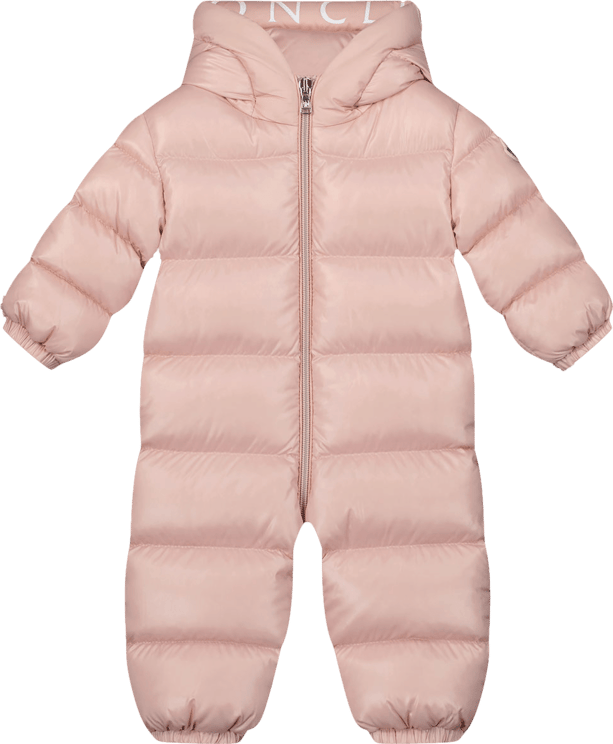 Moncler Moncler Baby Meisjes Skipak Licht Roze Roze