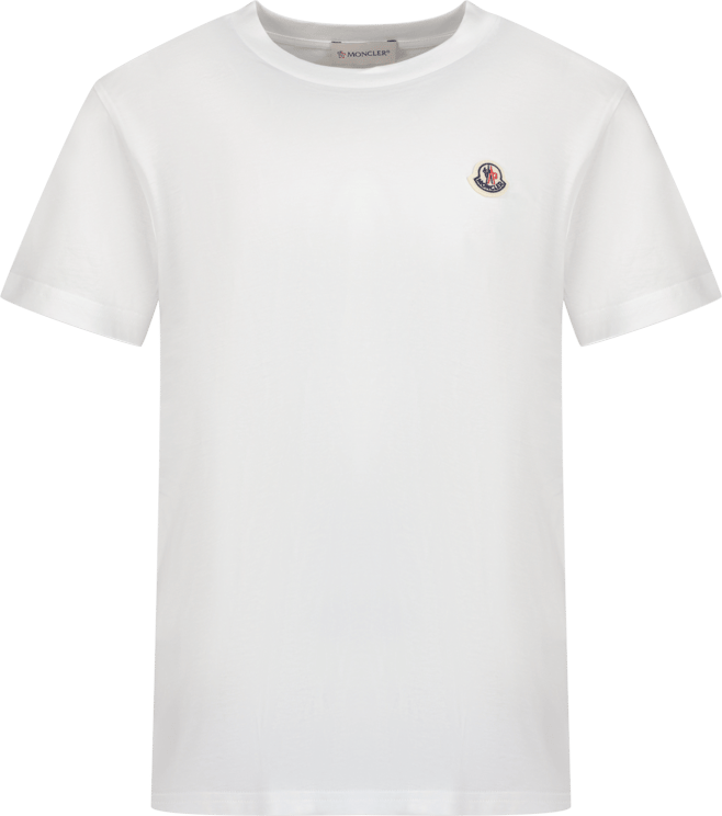 Moncler Moncler Kinder Unisex T-Shirt Wit Wit