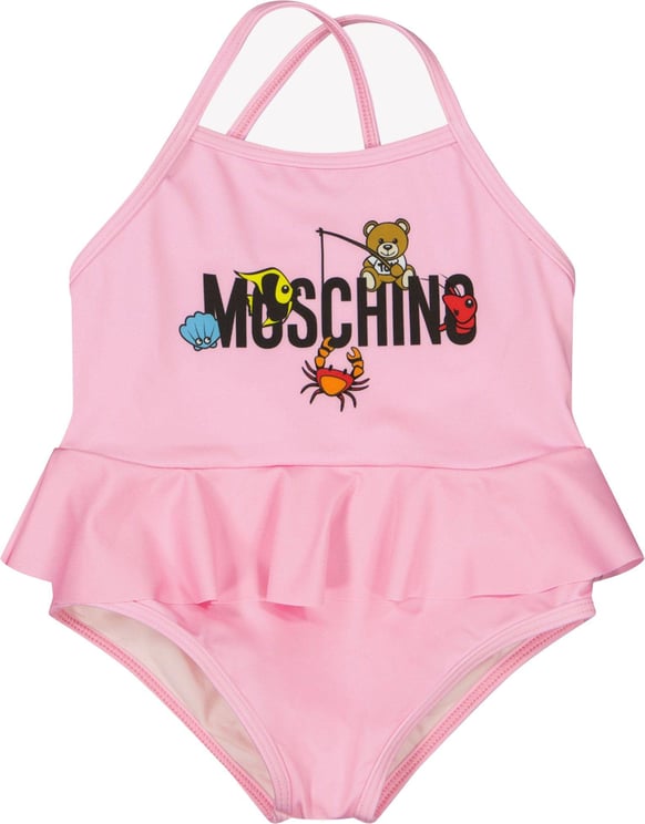 Moschino Moschino Baby Jongens Zwemkleding Roze Roze
