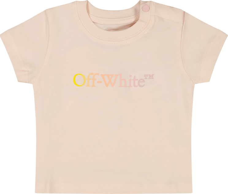OFF-WHITE Off-White Baby Meisjes T-Shirt Roze Roze