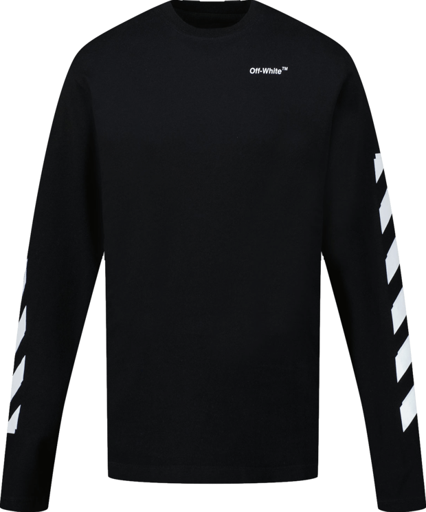 OFF-WHITE Off-White Kinder Unisex T-Shirt Zwart Zwart