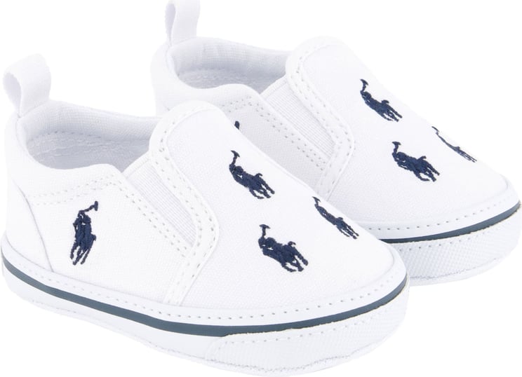 Ralph Lauren Ralph Lauren Baby Jongens Sneakers Wit Wit
