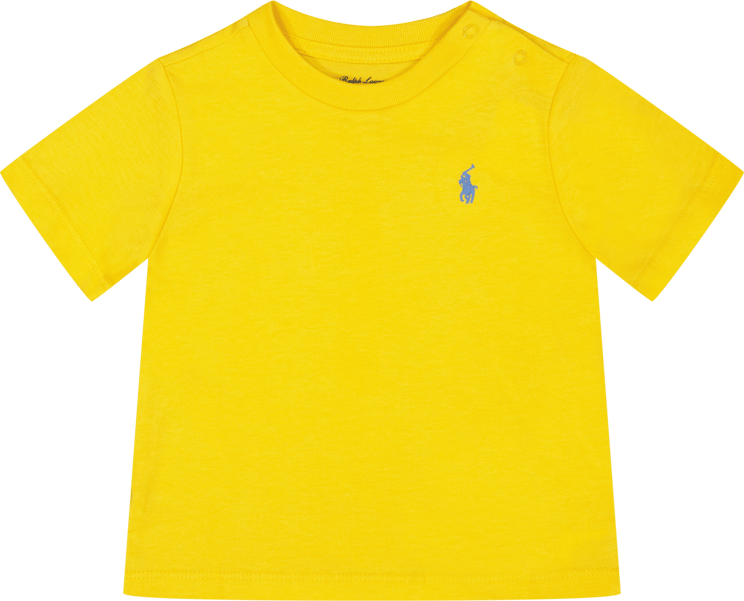 Ralph Lauren Ralph Lauren Baby Jongens T-Shirt Geel Geel