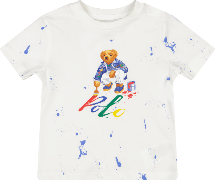 Ralph Lauren Ralph Lauren Baby Jongens T-Shirt Wit Wit